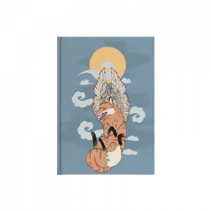 Wolpertinger Tilki Kanvas Defter Ürün Görseli