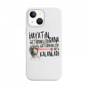 Hayatın Bana Getirdikleri Götürdükleri ve Arta Kalanları iPhone Kılıf Ürün Görseli