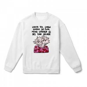 Mendil Oversize Sweatshirt Ürün Görseli