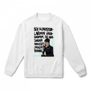 Arka Oversize Sweatshirt Ürün Görseli