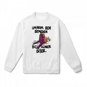 Bu Günler Oversize Sweatshirt Ürün Görseli