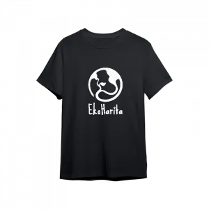 Ekoharita - Logo - Beyaz Oversize Tshirt Ürün Görseli