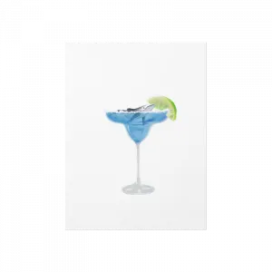 Blue Whale Margarita Poster Ürün Görseli