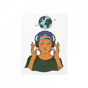 The soul of music. Poster Ürün Görseli