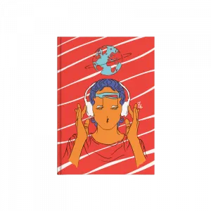 The soul of music. Kanvas Defter Ürün Görseli