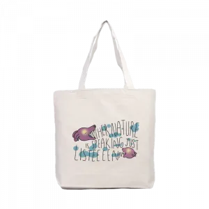 Mother Nature Kanvas Çanta Ürün Görseli