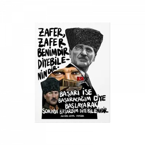 Mustafa Kemal Atatürk Poster Ürün Görseli