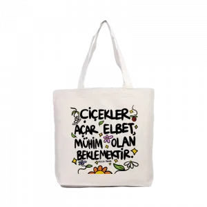 Bekle Kanvas Çanta Ürün Görseli