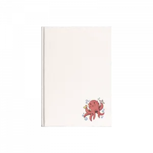 Banyocu Ahtapot Kanvas Defter Ürün Görseli